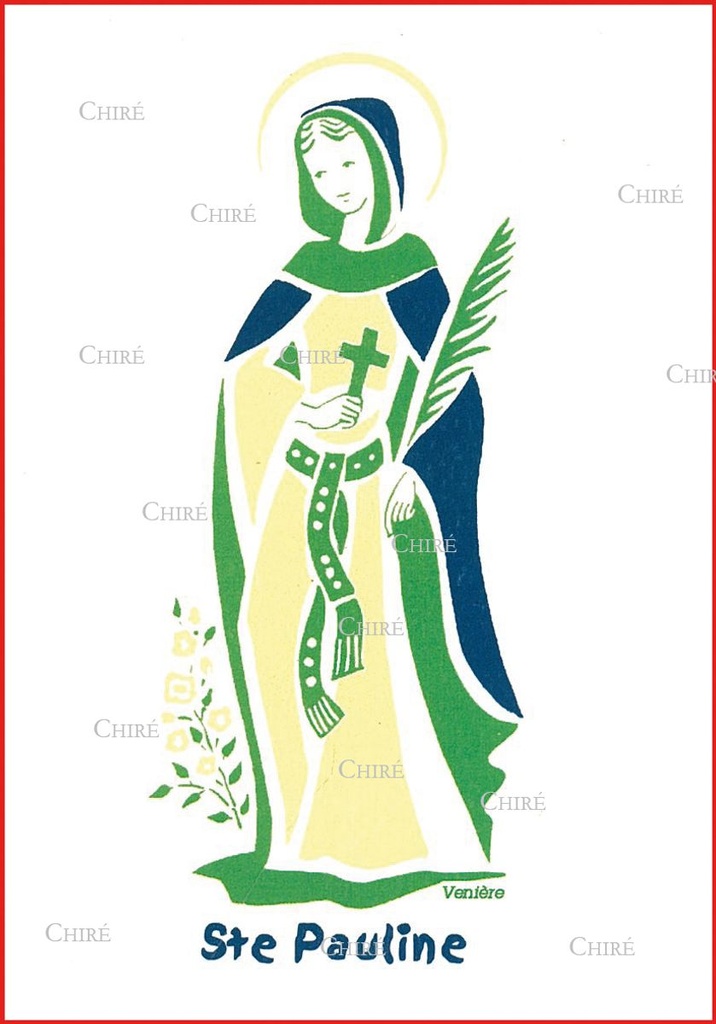 Carte double - Pauline Sainte