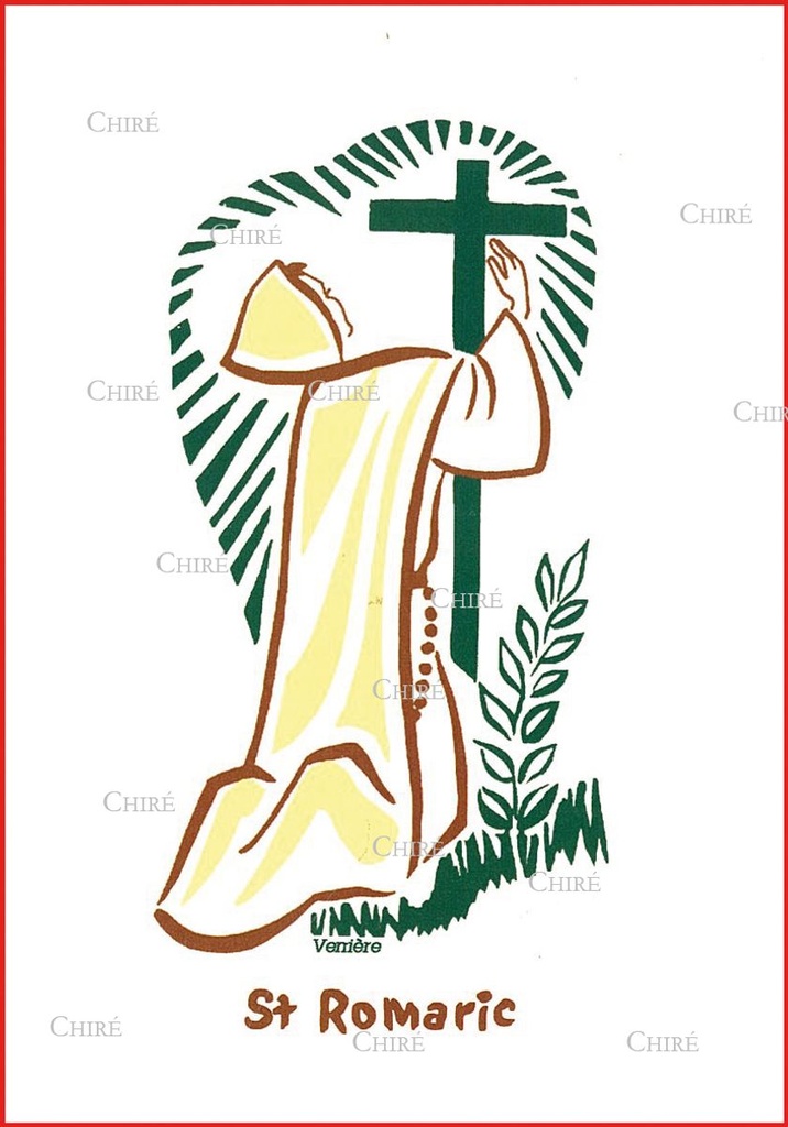 Carte double - Romaric Saint