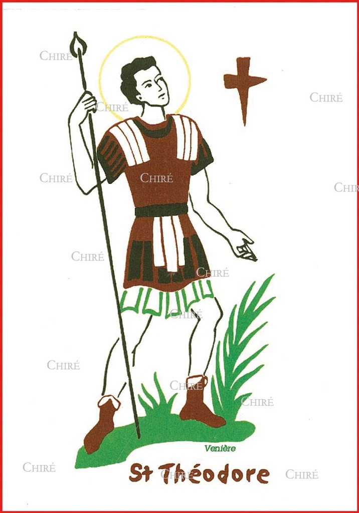 Carte double - Théodore Saint (Prénoms correspondants : Dorian - Ted - Teddy - Téo - Théo - Théodren)