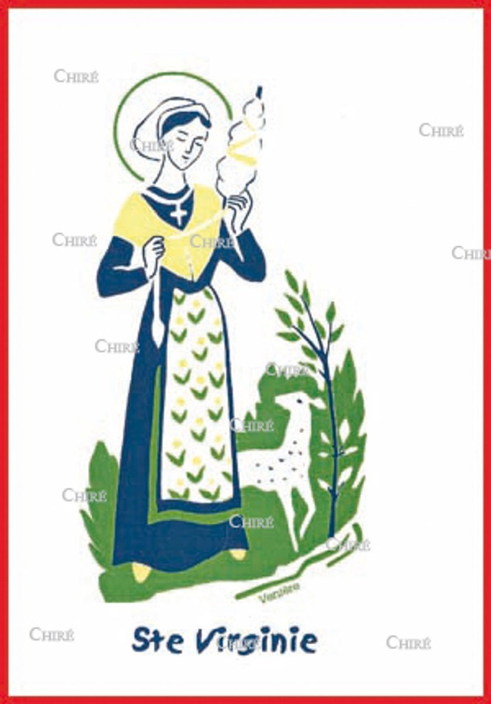 Carte double - Virginie Sainte