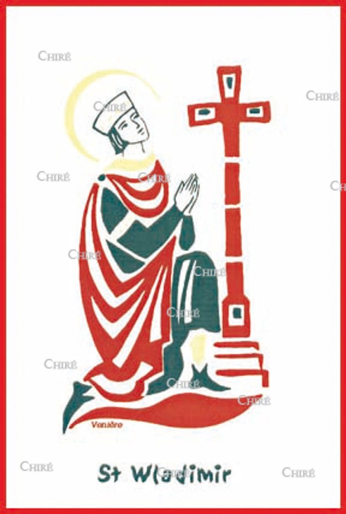 Carte double - Wladimir Saint