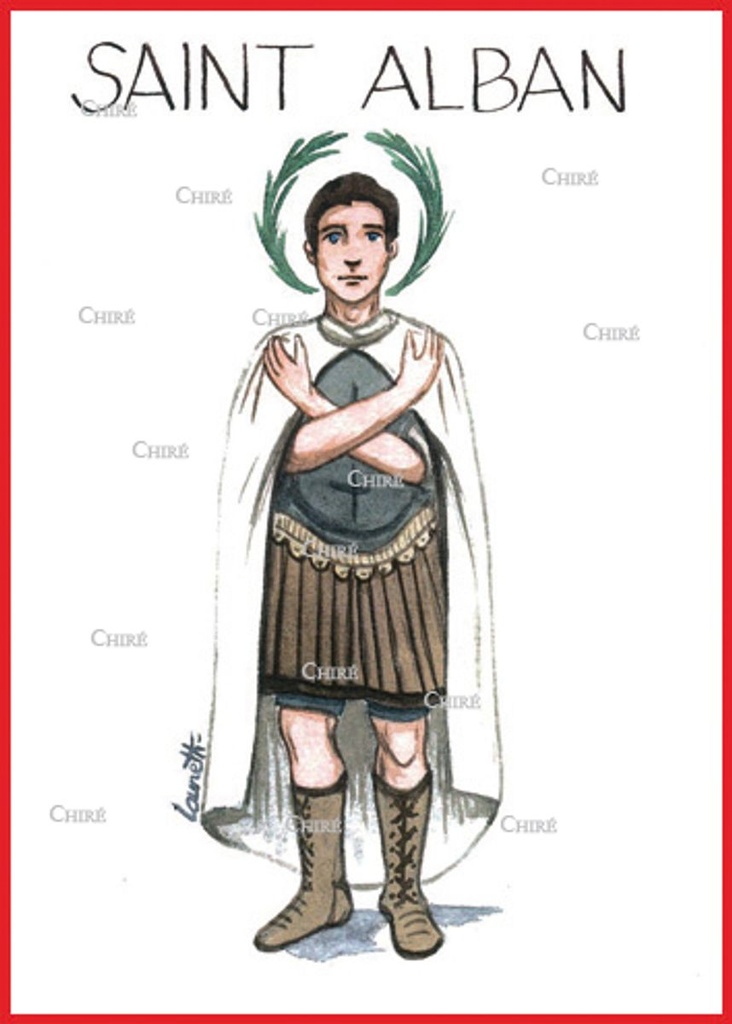 Alban - Saint - Aquarelle