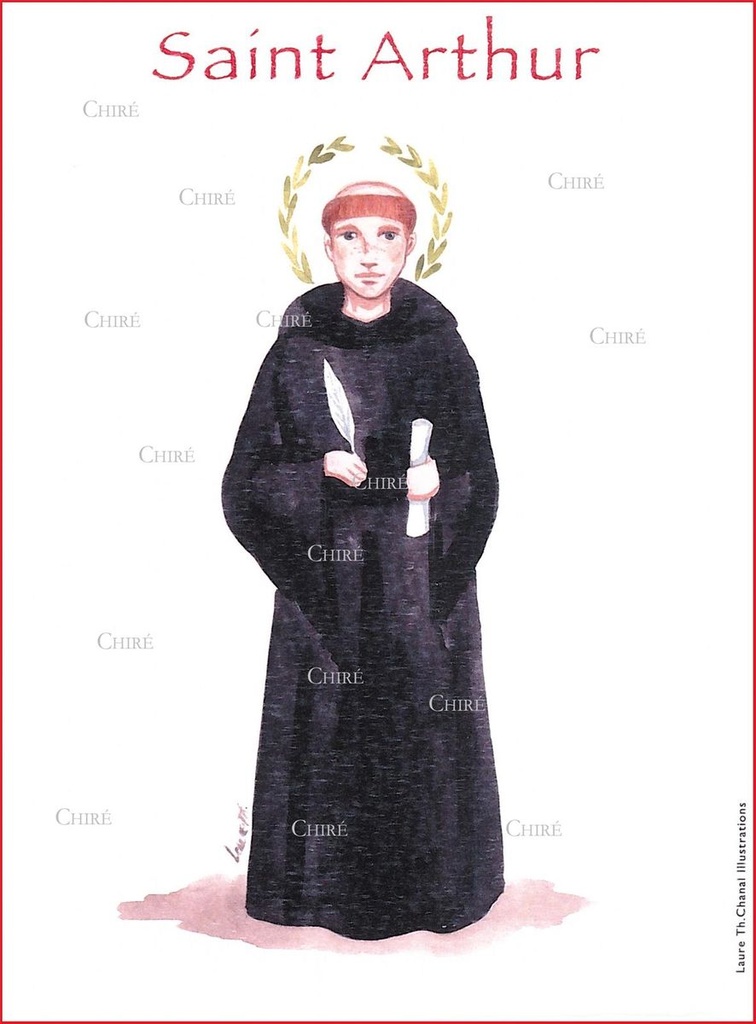 Arthur - Saint - Aquarelle