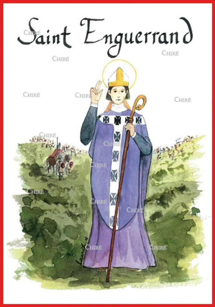 Enguerrand - Saint - Aquarelle