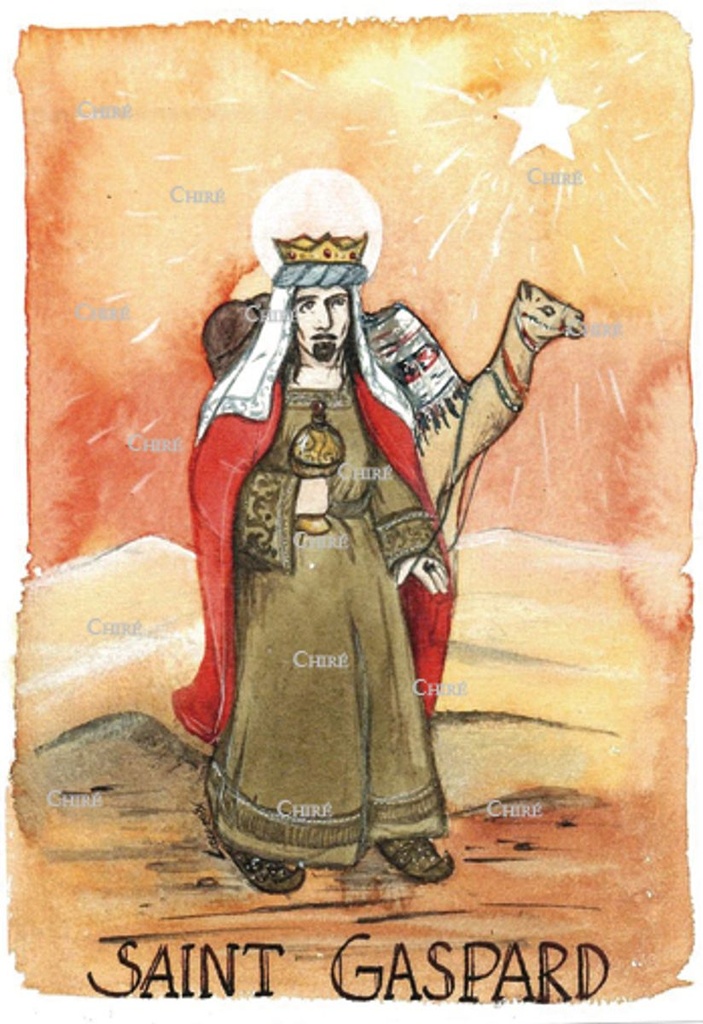 Gaspard - Saint - Aquarelle