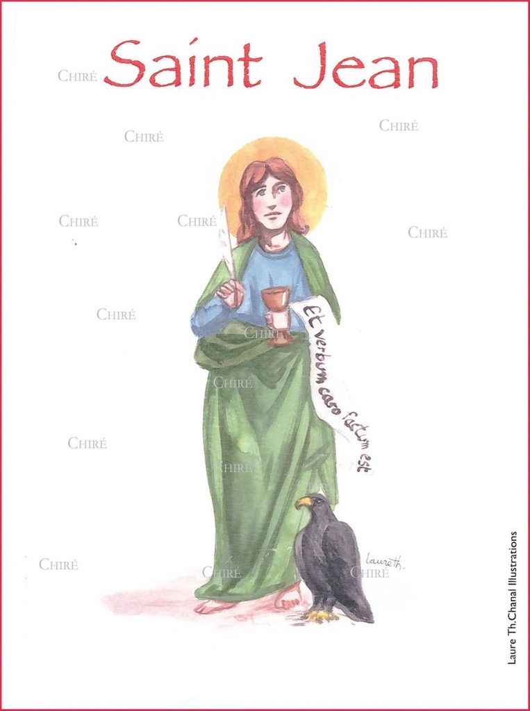 Jean Evangéliste - Saint - Aquarelle