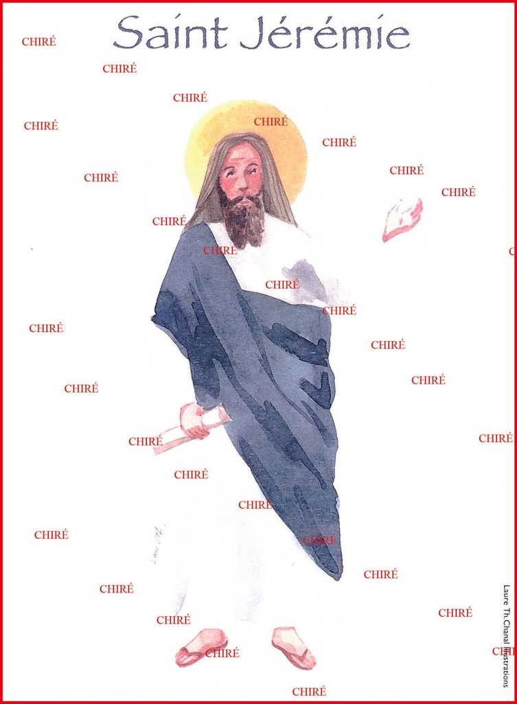 Jérémie - Saint - Aquarelle