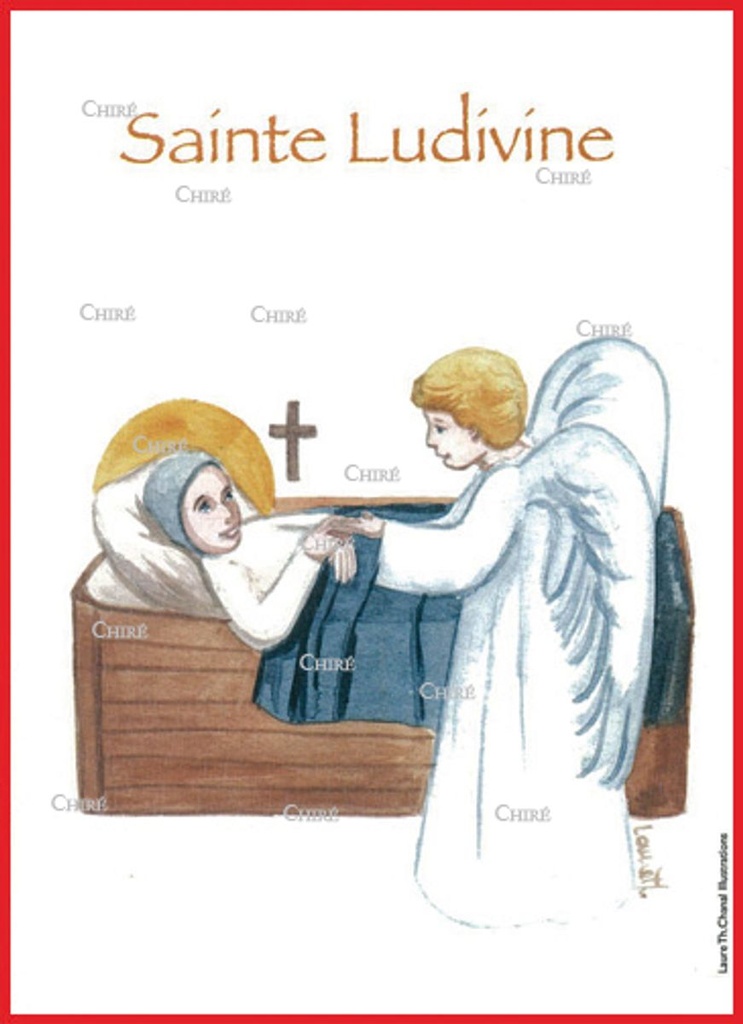 Ludivine - Sainte - Aquarelle