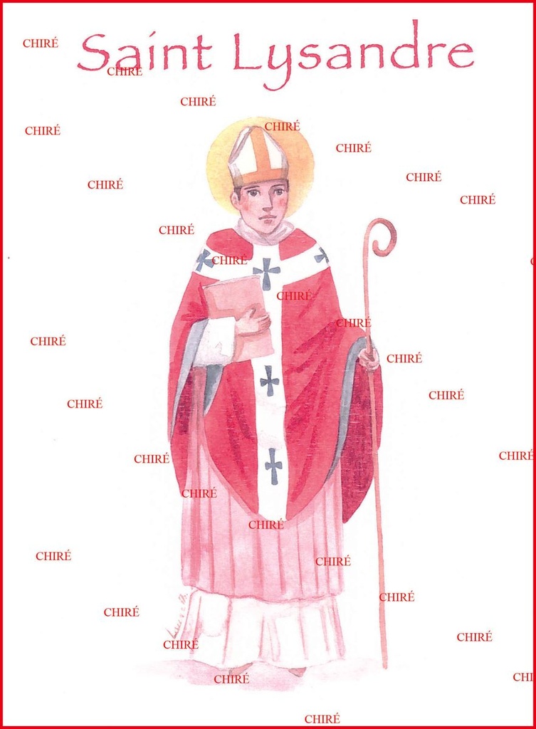 Lysandre - Saint - Aquarelle