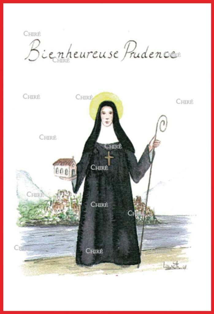 Prudence - Bienheureuse - Aquarelle