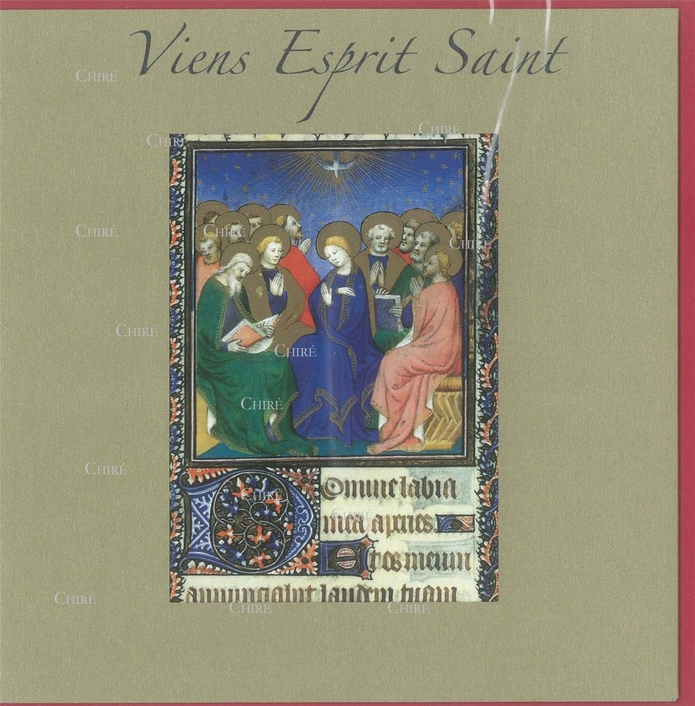 La Pentecôte - Viens Esprit Saint - DA-641