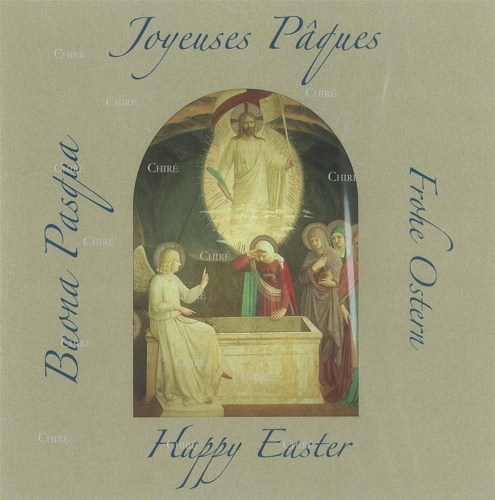 La Résurrection - Joyeuses Pâques - Frohe Ostern - Happy Easter - Buona Pasqua - DA-659