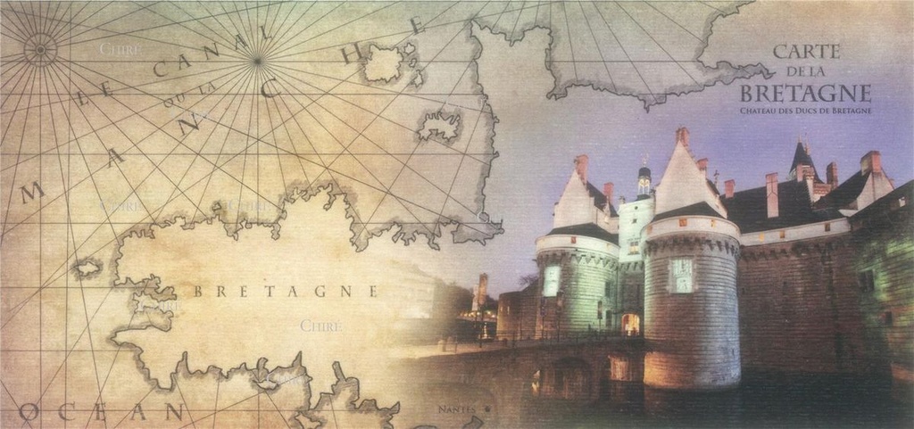 Vieille carte, Bretagne - Château des Ducs de Bretagne - DV-092