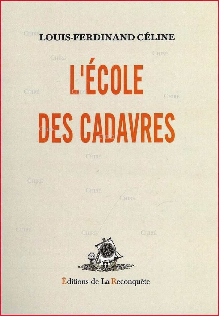 L´école des cadavres