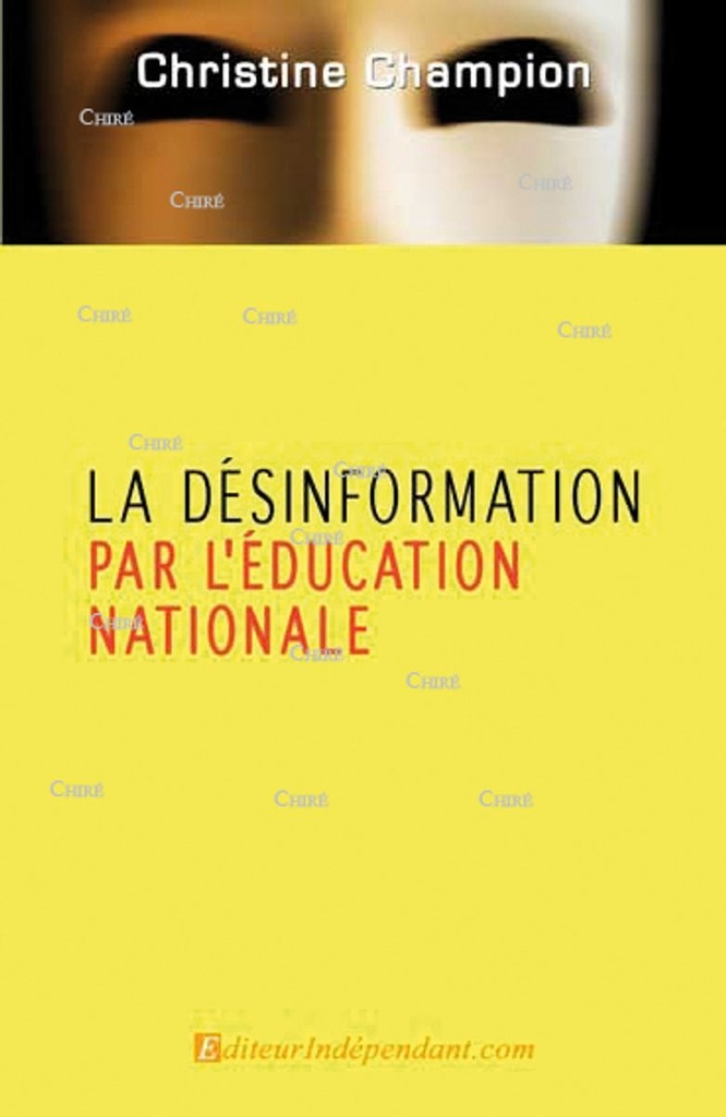La désinformation par l´Education Nationale