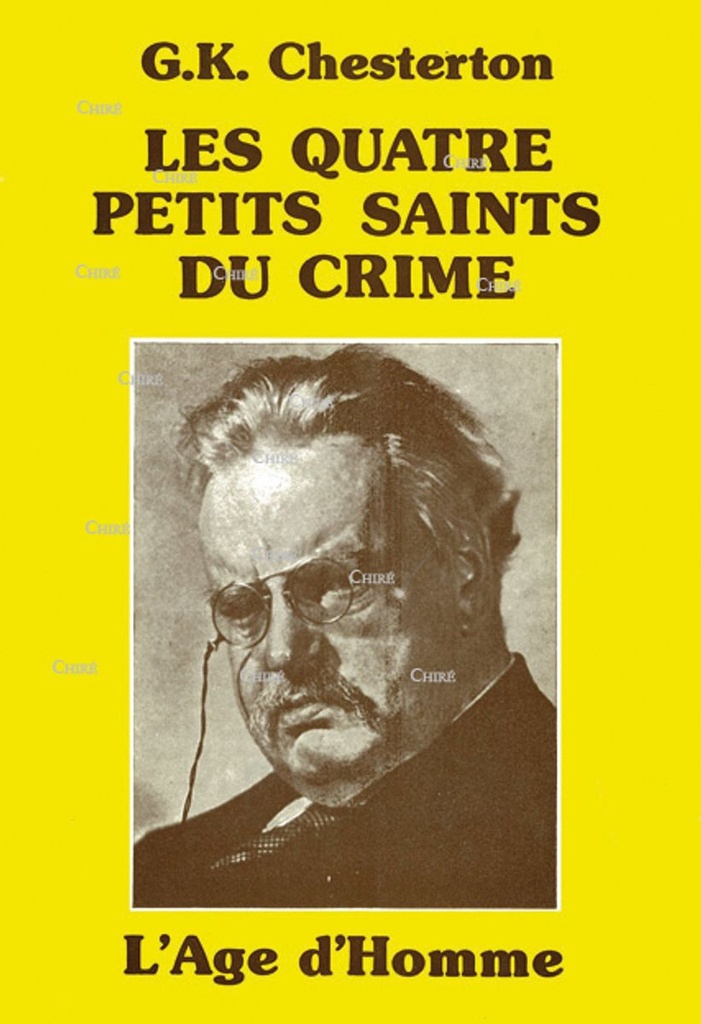 Les quatre petits saints du crime
