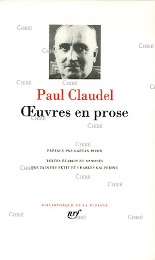 Oeuvres en prose