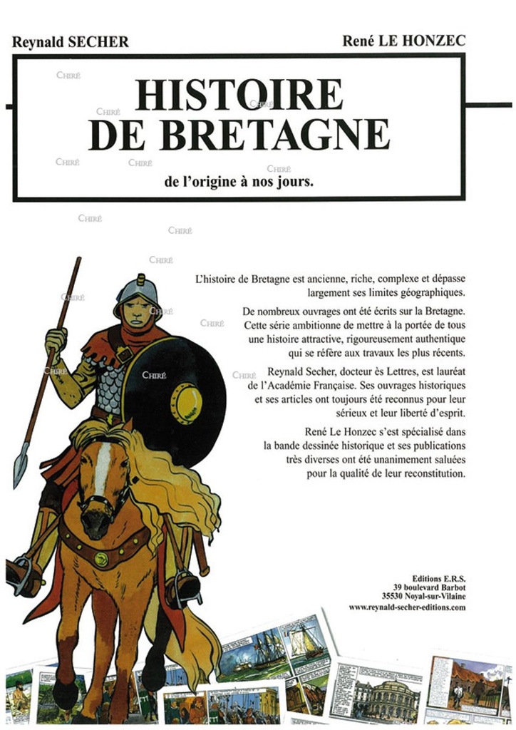 Histoire de Bretagne - Coffret vide