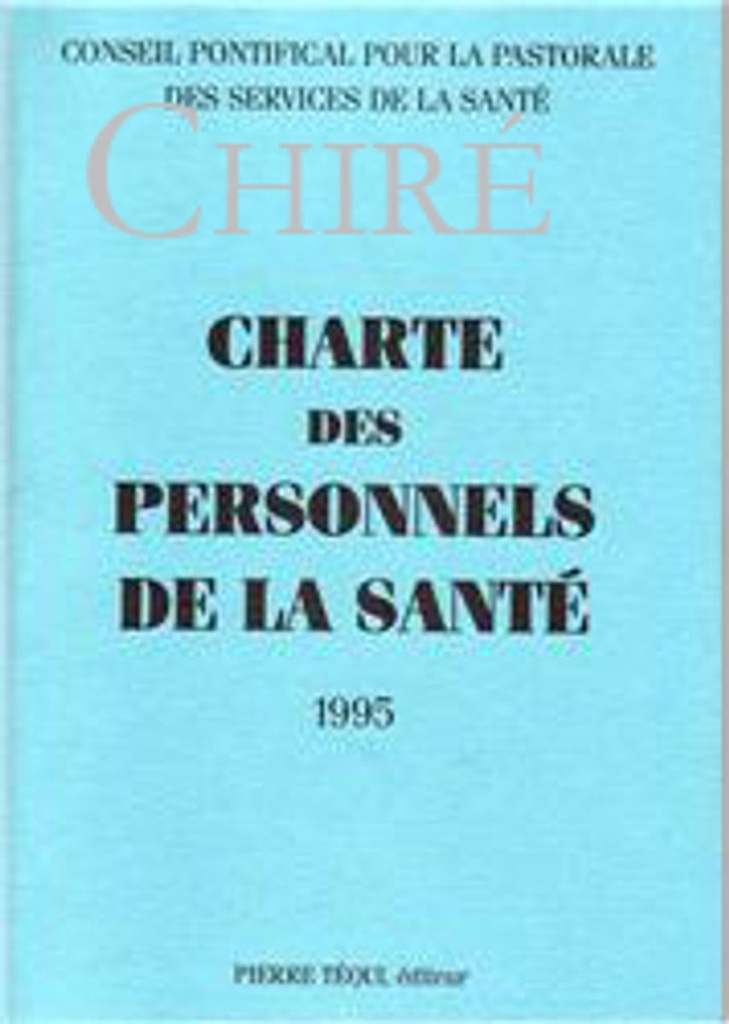 Charte des personnels de la santé