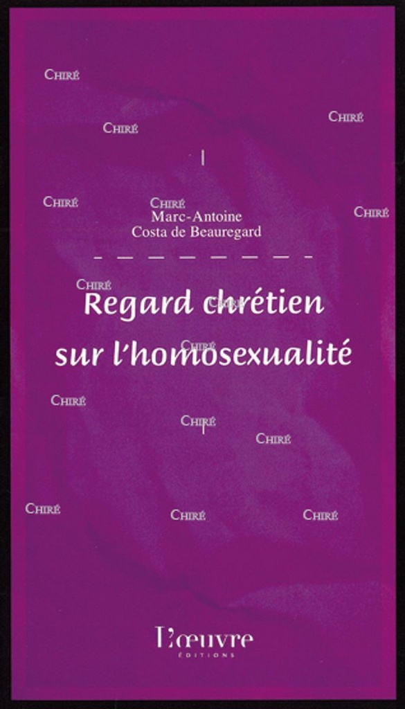 Regard chrétien sur l´homosexualité