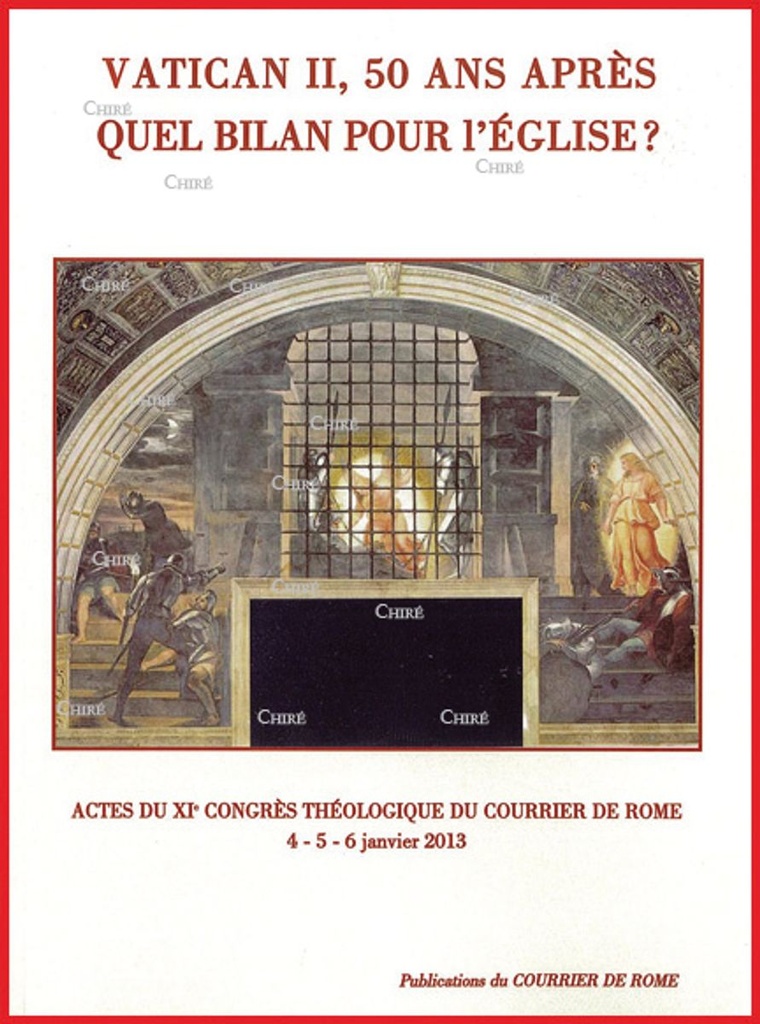 Actes du XIème Congrès : Vatican II - 50 ans après : Quel bilan pour l´Église ?