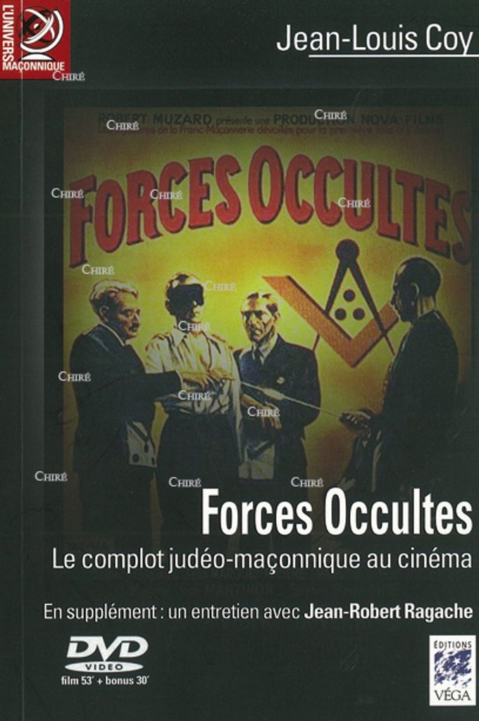Forces occultes - Le complot judéo-maçonnique au cinéma avec 1 DVD