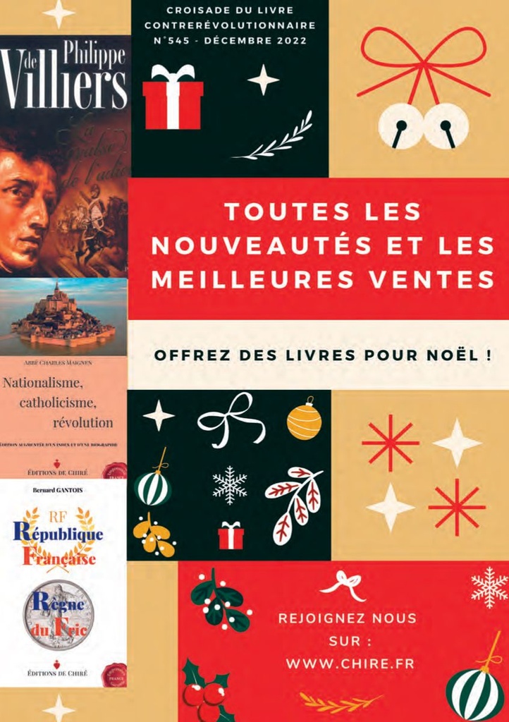 Croisade du livre - Décembre 2022 - N°545