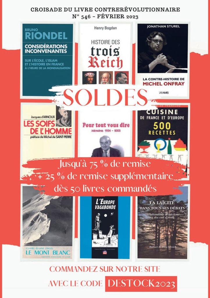 Croisade du livre - Février 2023 - N°546