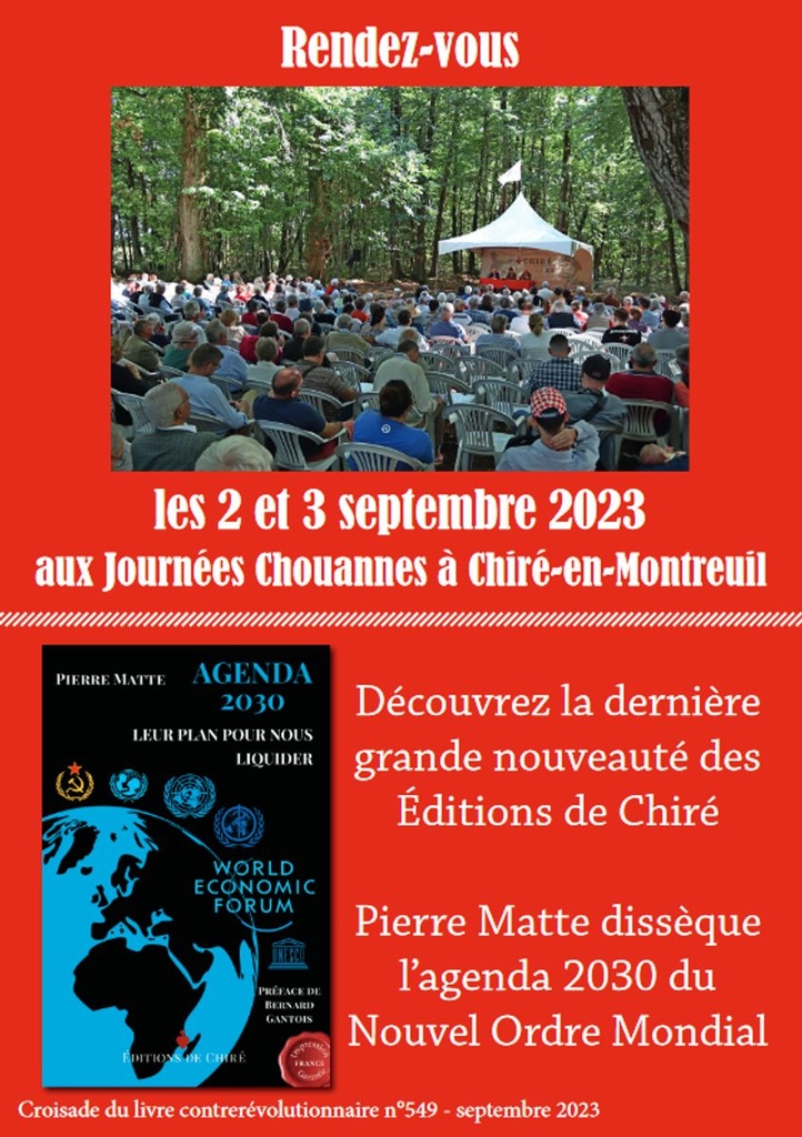 Croisade du livre - N° 549 - Septembre 2023