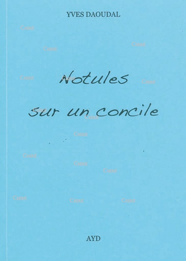 Notules sur un concile