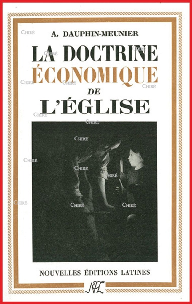 La doctrine économique de l´Eglise
