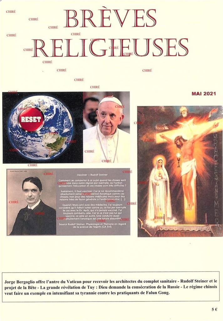 Brèves religieuses Mai 2021