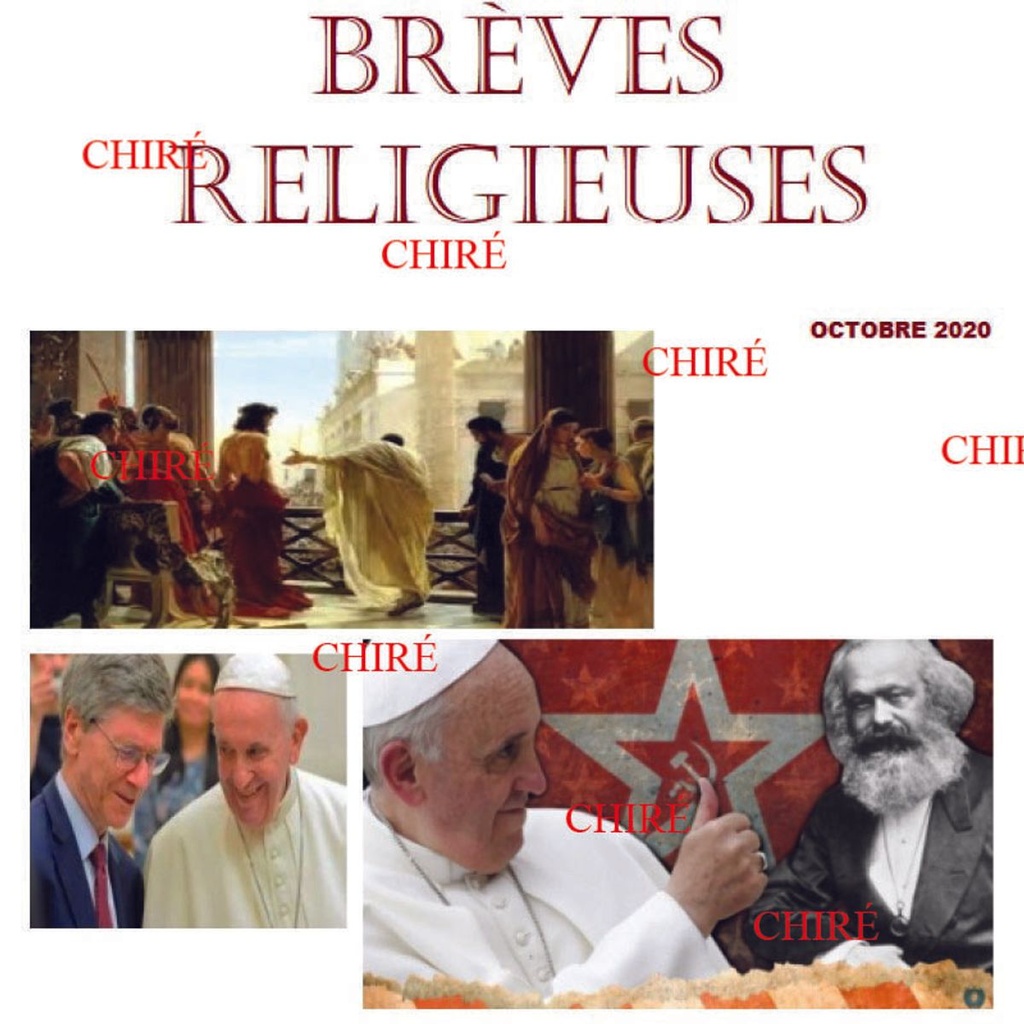 Brèves religieuses Octobre 2020