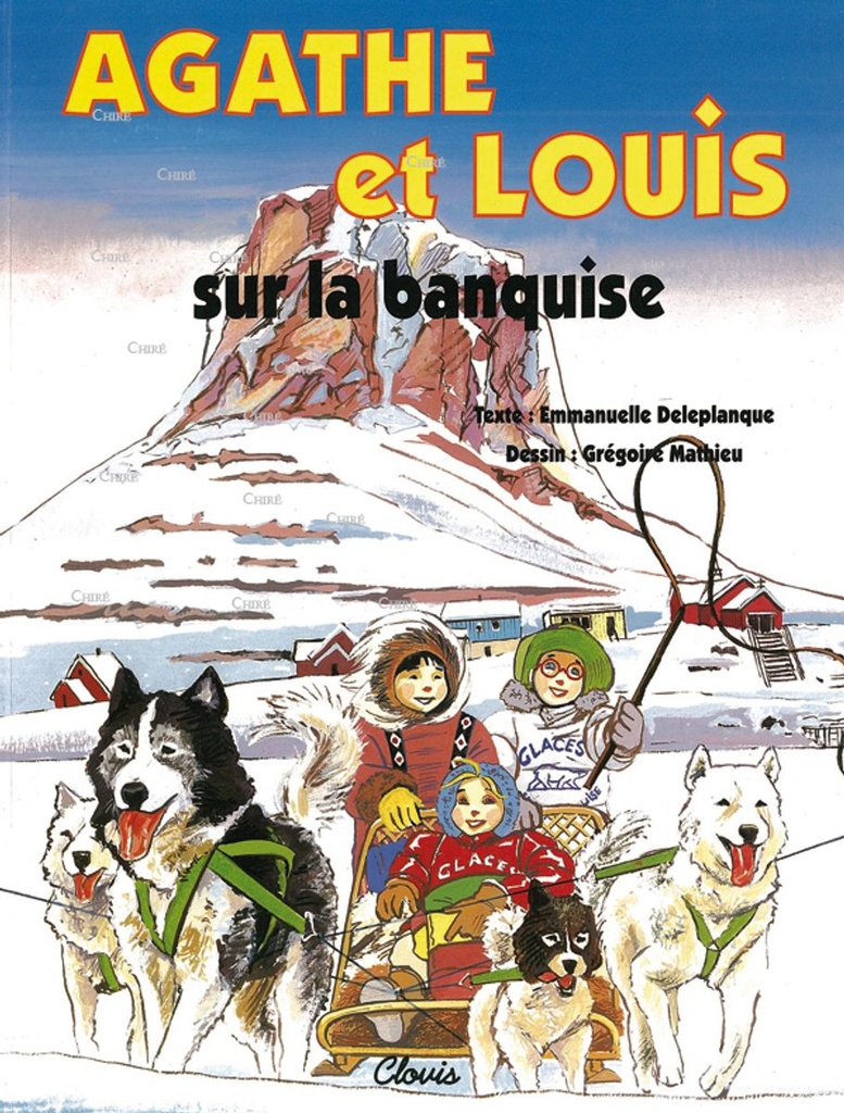 Agathe et Louis sur la banquise