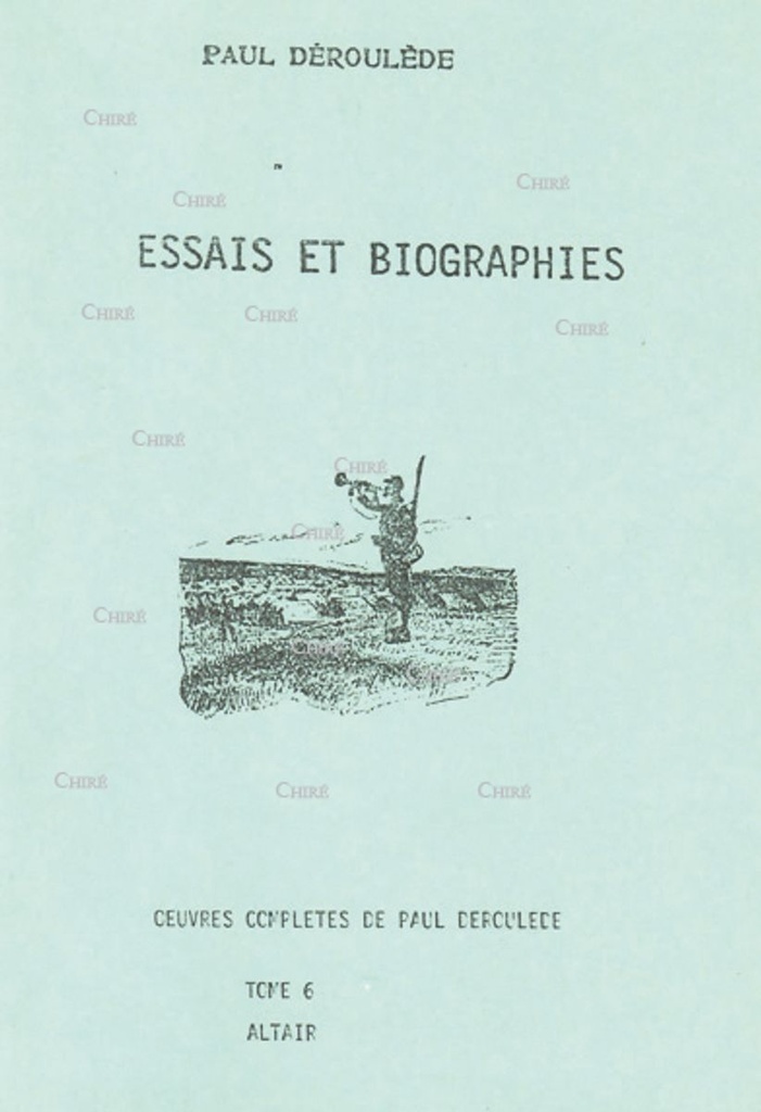 Oeuvres complètes T 6 - Essais et biographies