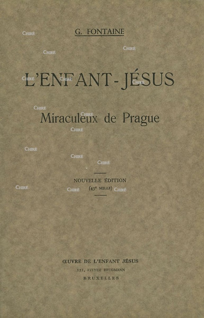 L´Enfant-Jésus miraculeux de Prague