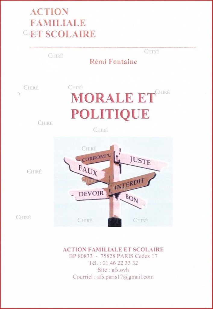 Morale et politique