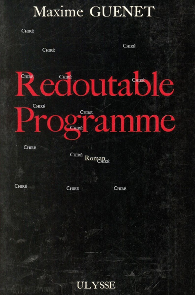 Redoutable programme
