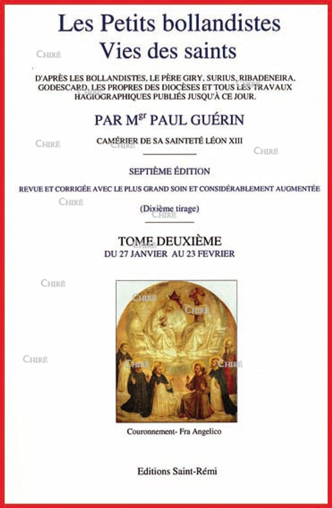 Les Petits bollandistes - T 02 - Du 27 janvier au 23 février