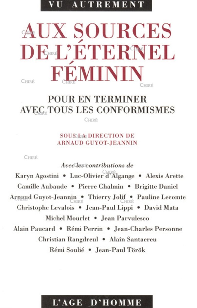 Aux sources de l´éternel féminin