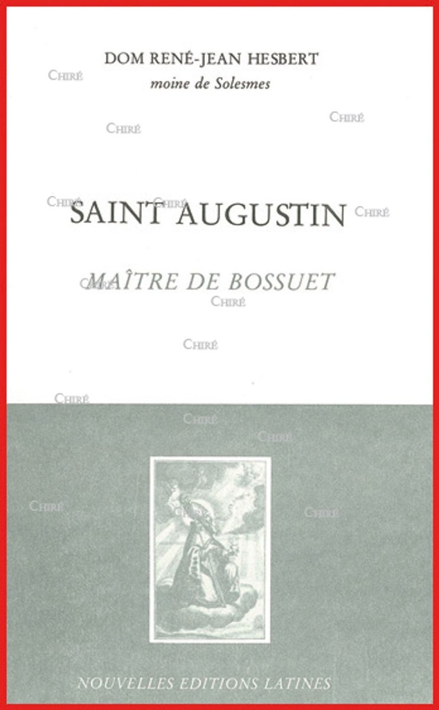 Saint Augustin Maître de Bossuet