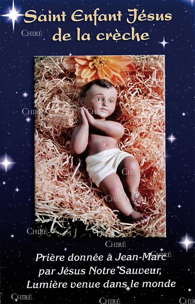 Image - Saint Enfant Jésus de la crèche
