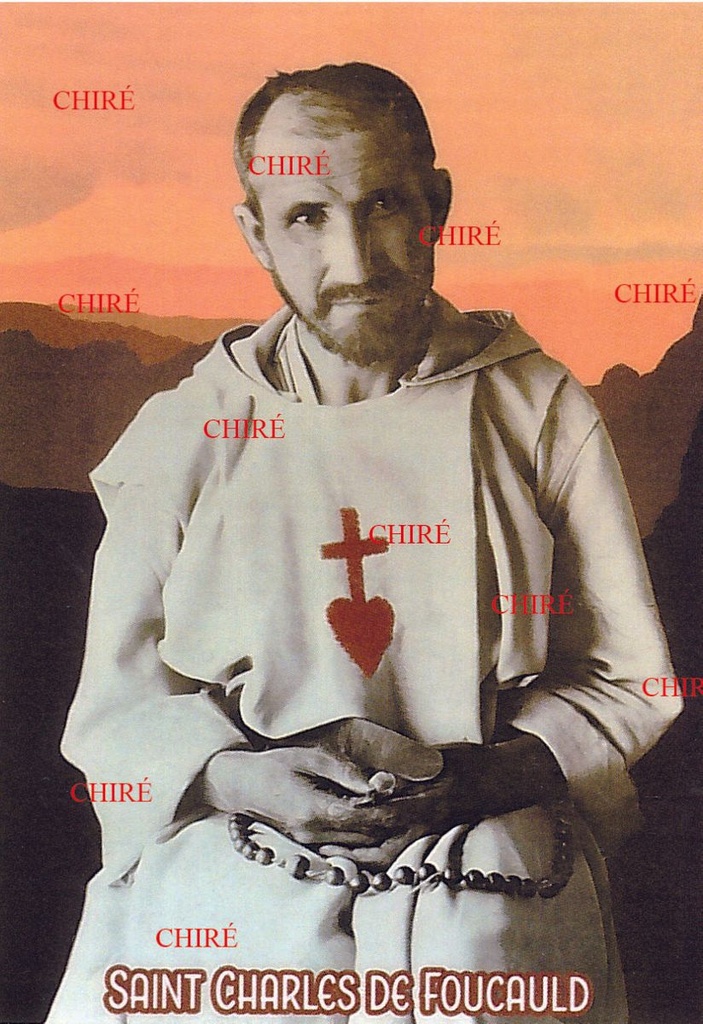 Charles de Foucauld - Prière - Image plastifiée - IPF06