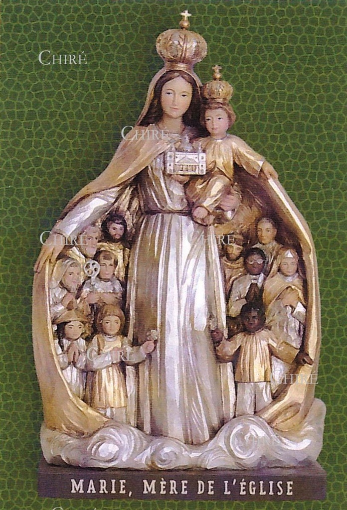 Marie, Mère de l´Église - Image plastifiée - IPM57