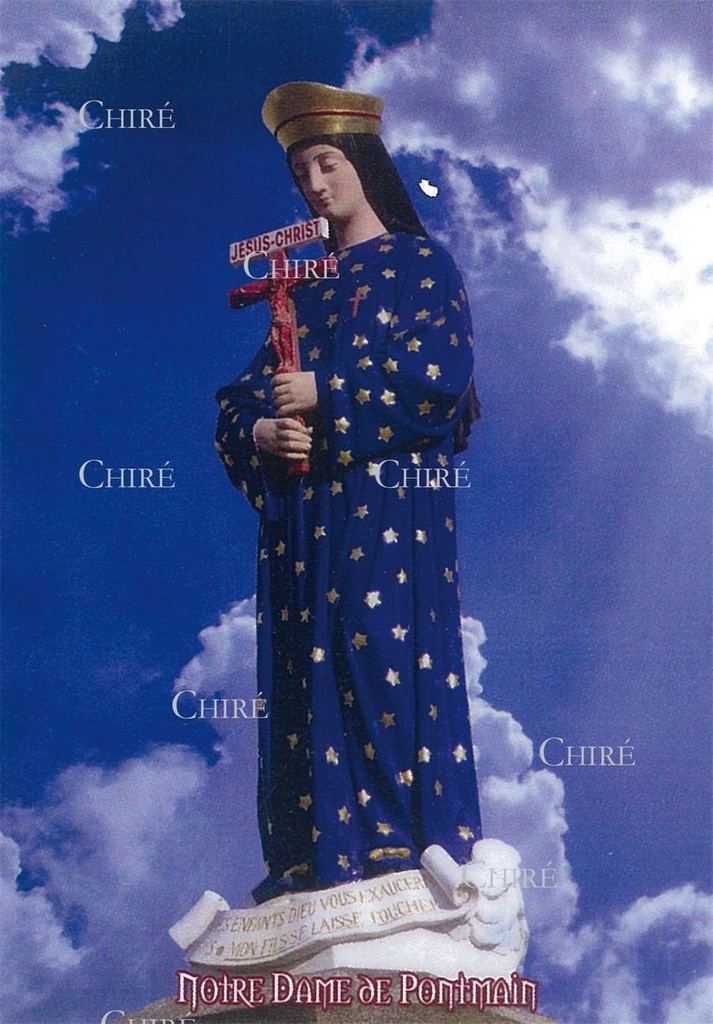 Notre Dame de Pontmain - Image plastifiée - IPM27