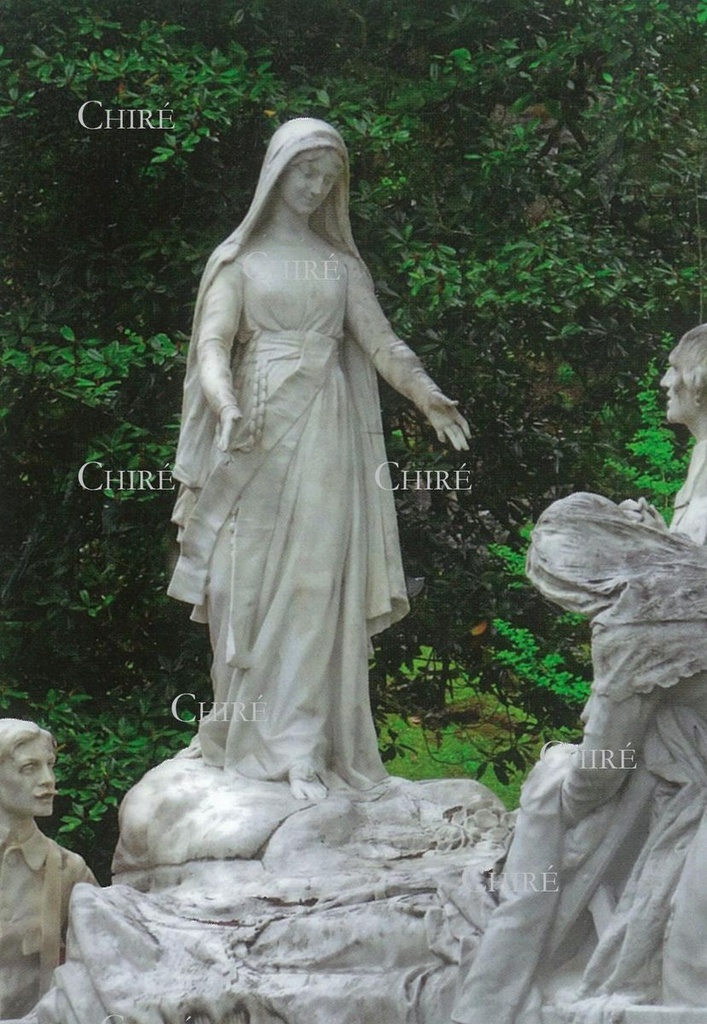 Notre-Dame des malades (Statue Lourdes) - Image plastifiée - IPM13