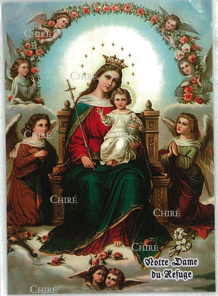 Notre Dame du Refuge - Image plastifiée - IPM29