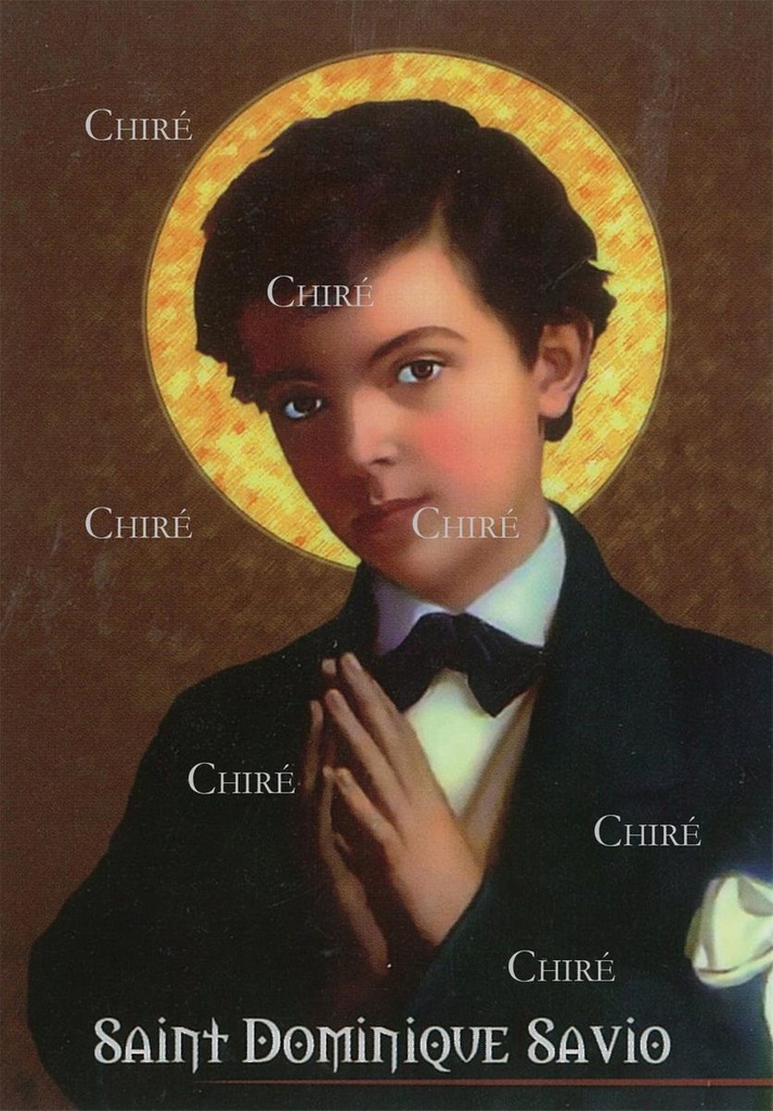Saint Dominique Savio - Image plastifiée - IPD01
