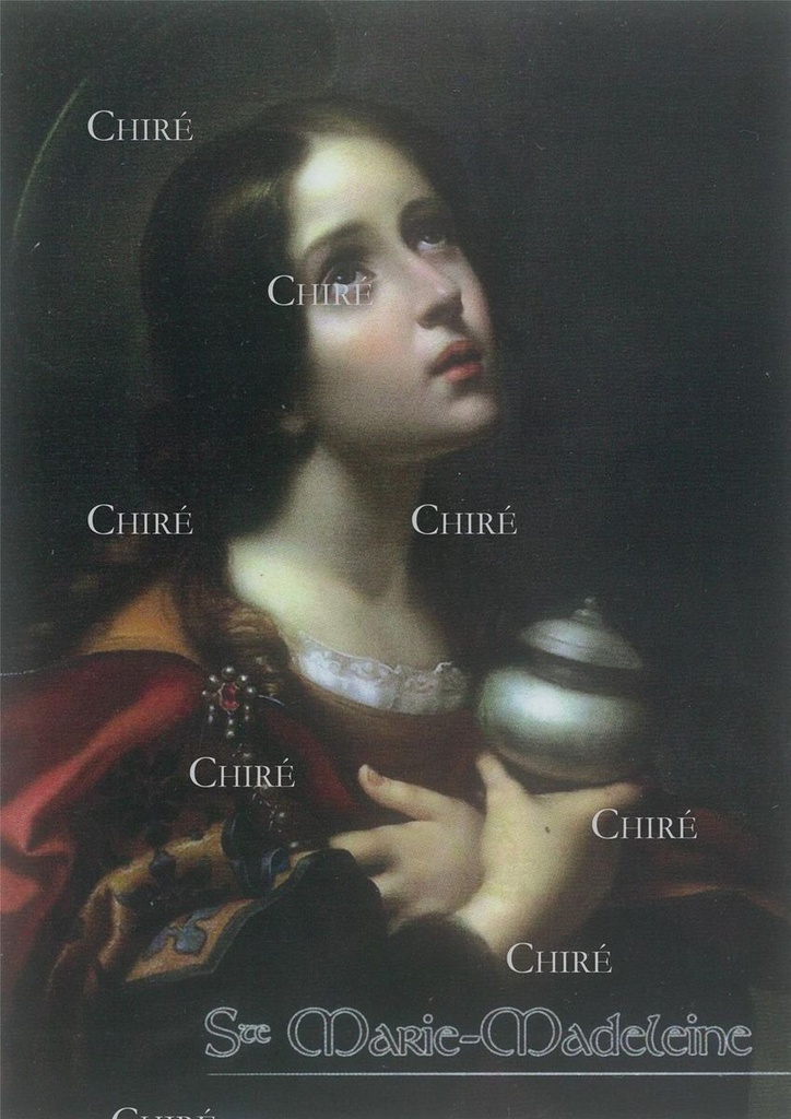Sainte Marie Madeleine - Image plastifiée - IPM53
