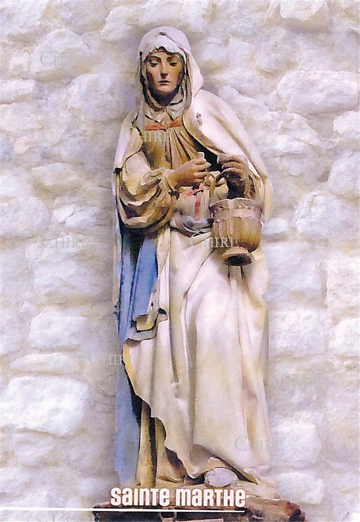 Sainte Marthe - Image plastifiée - IPM40